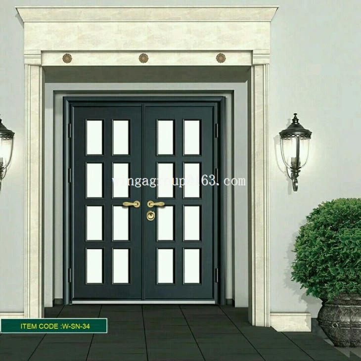 Exterior Sunproof Color Security Metal Door